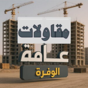 مقاولات عامة الوفرة
