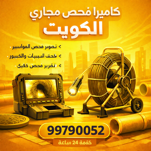 كاميرا فحص مجاري الكويت - بالكويت 99790052 - كاميرا تصوير مجاري - تصوير بايبات مجاري - فحص بايبات المجاري - كاميرا كشف خرير - تصوير بايبات الصرف